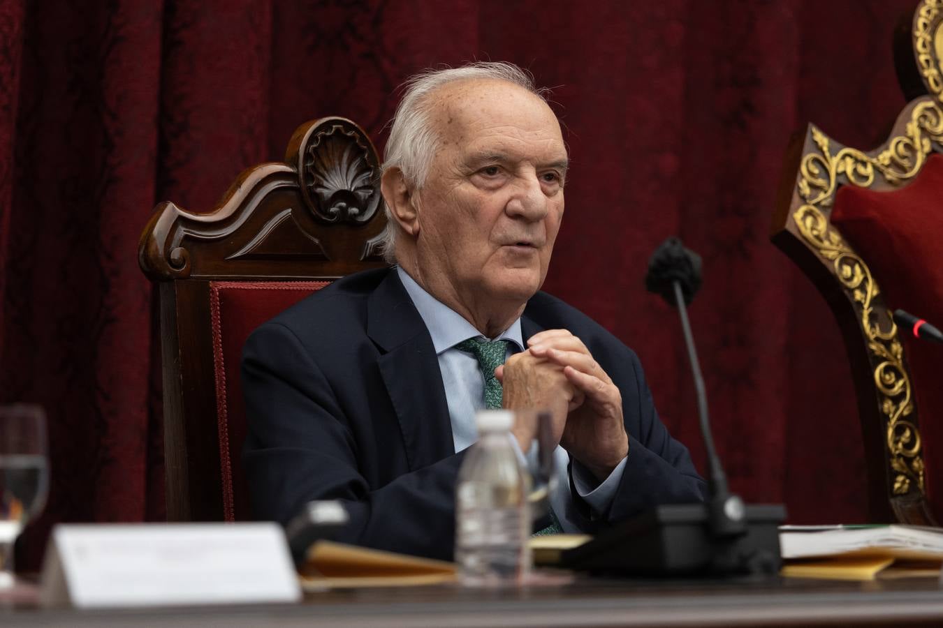 Presentación de las memorias del expresidente de la Junta de Andalucía José Rodríguez de la Borbolla