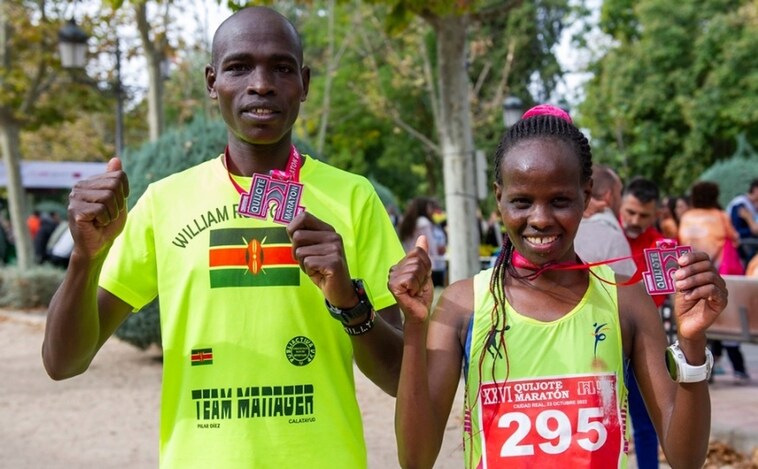 Los keniatas conquistan la 'Quijote Maratón' de Ciudad Real