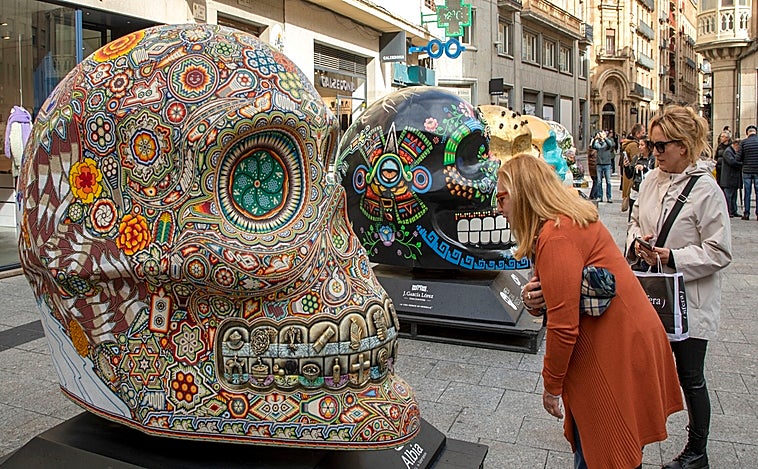 'Mexicráneos' de gran formato inundan Salamanca