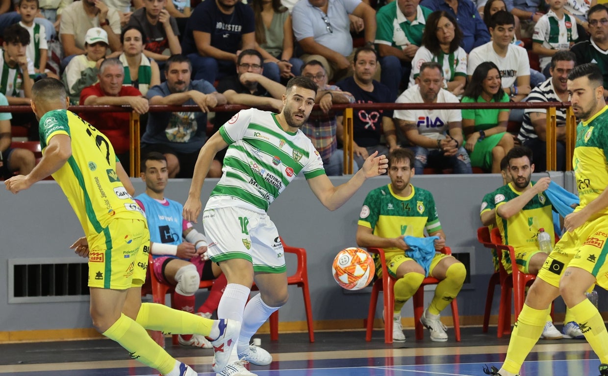 Saura, del Córdoba Patrimonio, en Vista Alegre