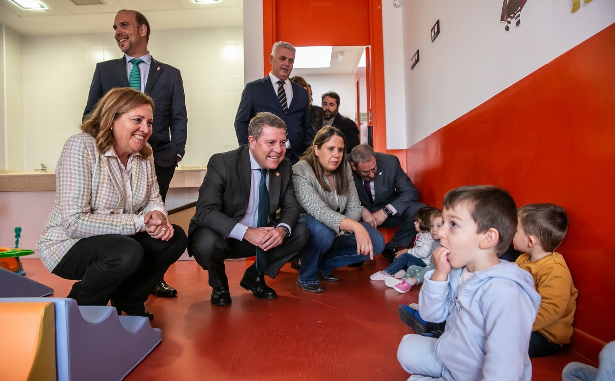 El presidente Page inauguró este lunes una escuela infantil en Humanes