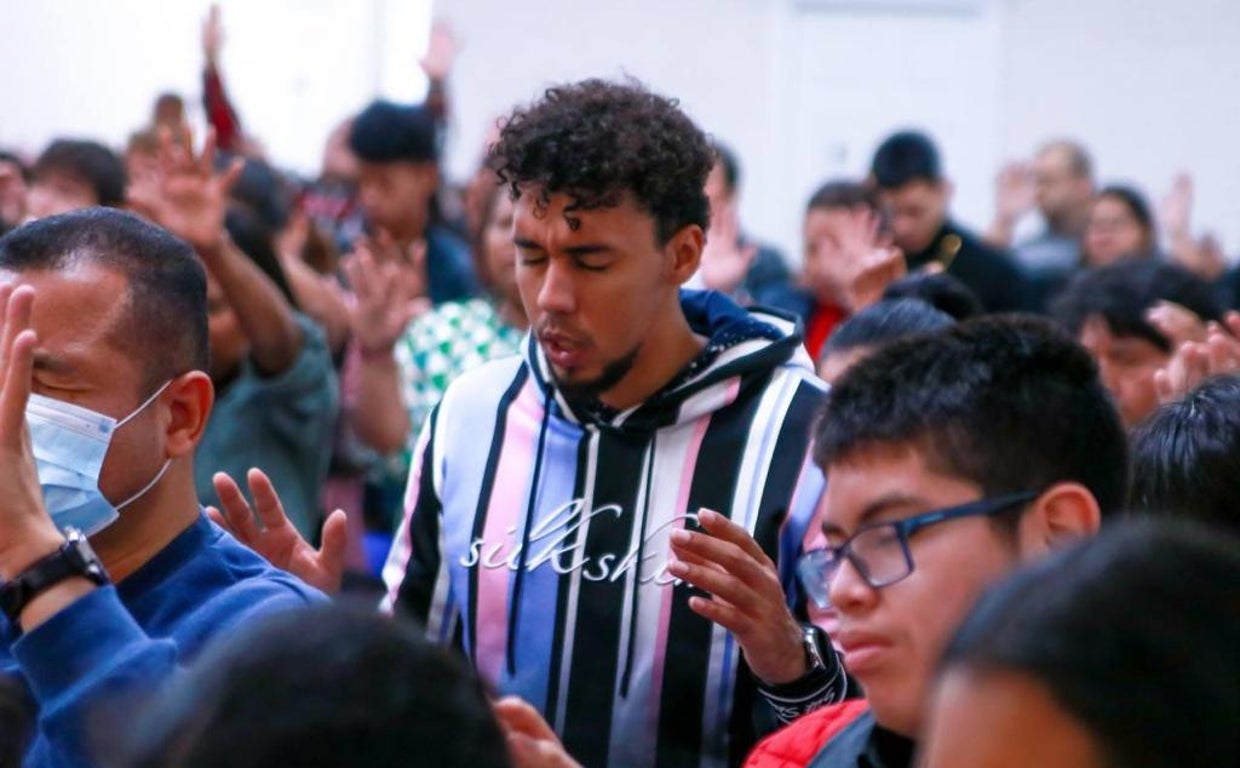 Rafael Yossías, en el Centro de Ayuda Cristiano