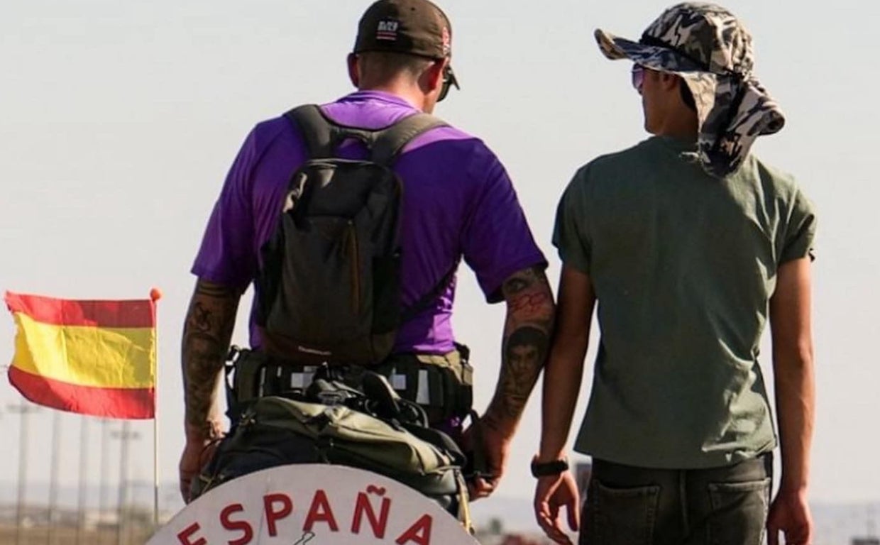 «La gente exitosa se mantiene en movimiento»: la última reflexión que trasladó a ABC el aventurero madrileño antes de desaparecer en Irán