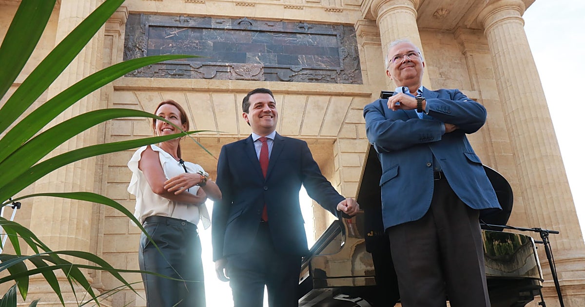 Un momento de la presentación del Festival de Piano Rafael Orozco