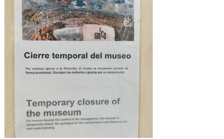 El Museo del Greco de Toledo cierra por las tardes por falta de personal