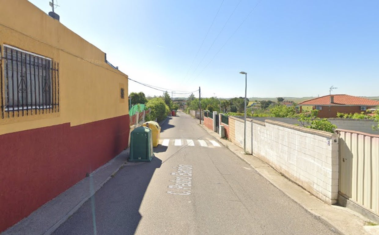 Calle donde ocurrieron los hechos