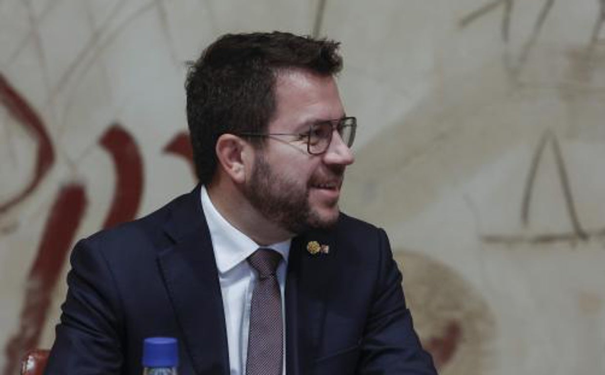 Aragonès, esta semana en el Palau de la Generalitat