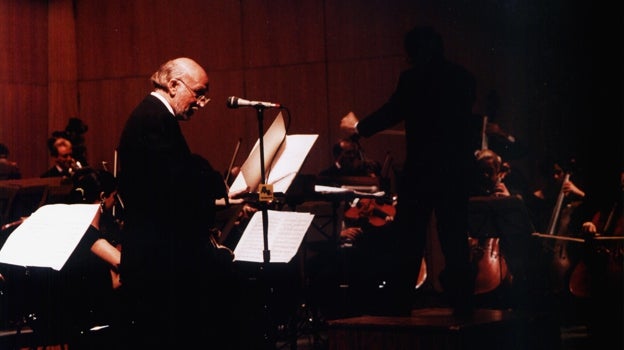 Adolfo Marsillach, en el concierto inaugural