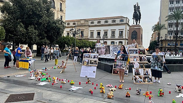 Concentración en Las Tendillas