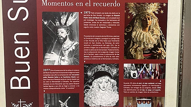 Detalle de otro de los paneles