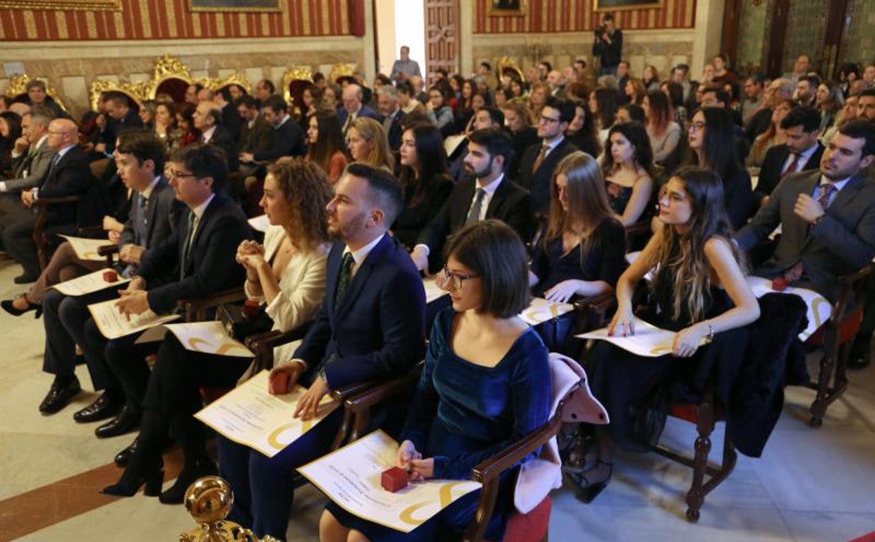 Entrega en Sevilla de los Mejores Expedientes Académicos universitarios en 2020