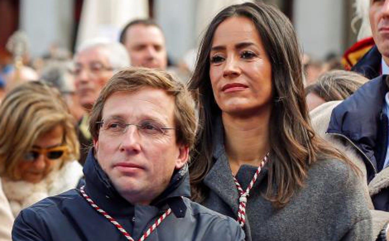 Almeida y Villacís, en la celebración de la Almudena de 2019