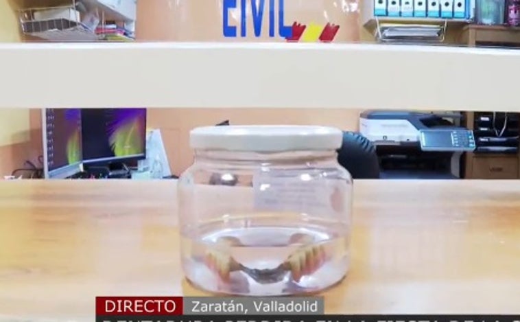 Protección Civil busca al dueño de una dentadura postiza perdida en la 'Fiesta de la Salchicha' de un pueblo de Valladolid