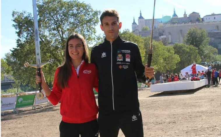 Sergio Jiménez y María Ureña triunfan en el cross 'Espada Toledana'
