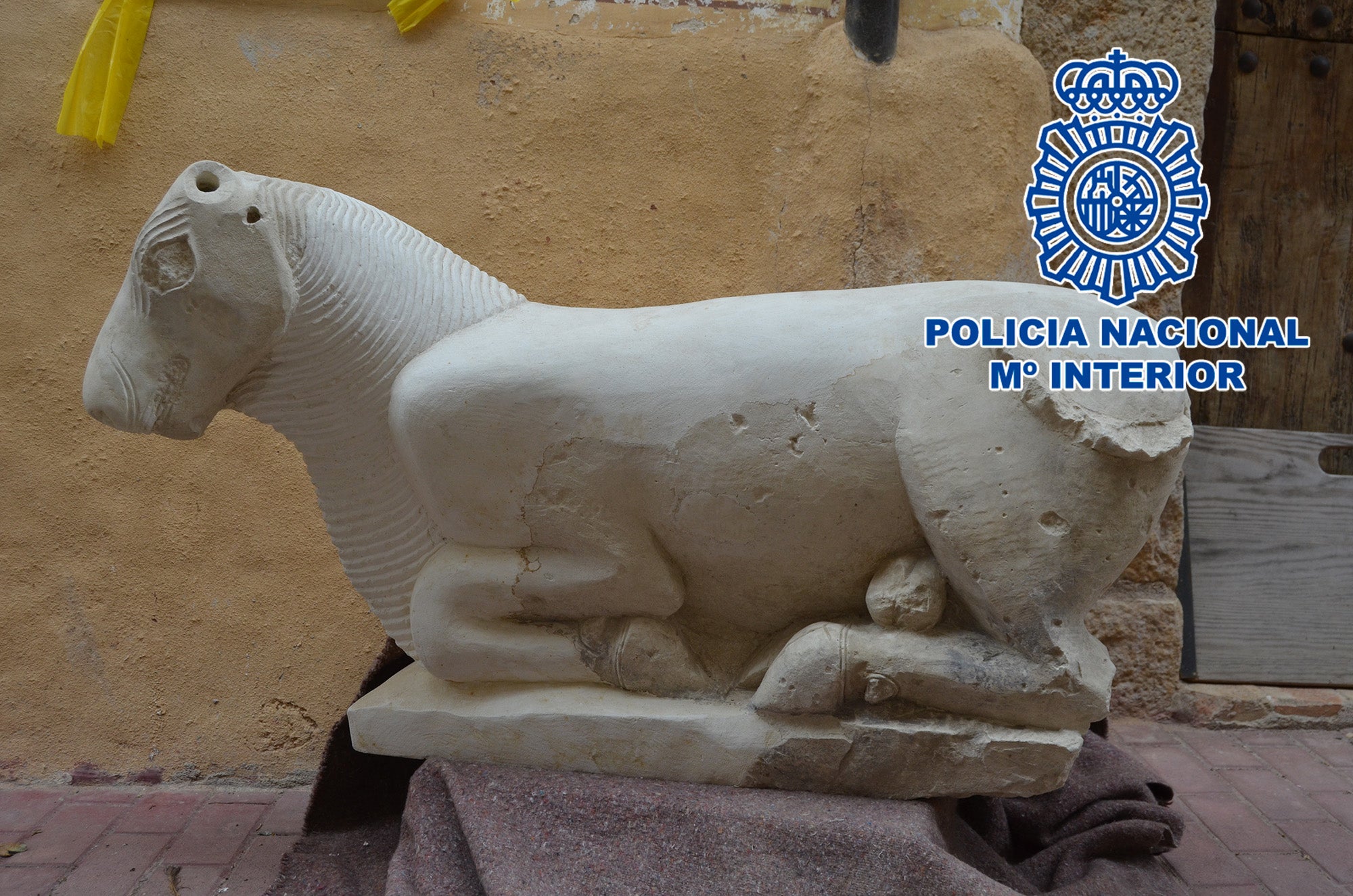 La Policía recupera un toro íbero de hace 2.500 años expoliado en la provincia de Córdoba en la década de los 90