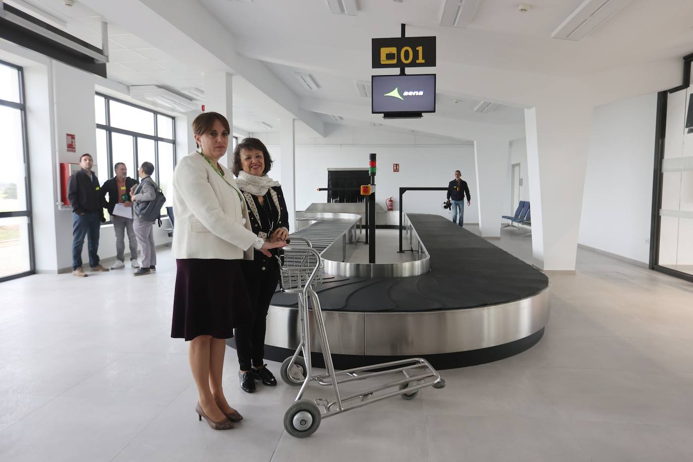 La renovada terminal del aeropuerto de Córdoba, en imágenes