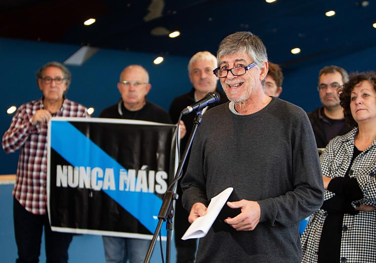 Xaquín Ruibido, este martes en Pontevedra