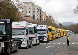 Paro de transportistas en Córdoba | La Plataforma provincial secunda el paro nacional y afirma que está con él «a tope»