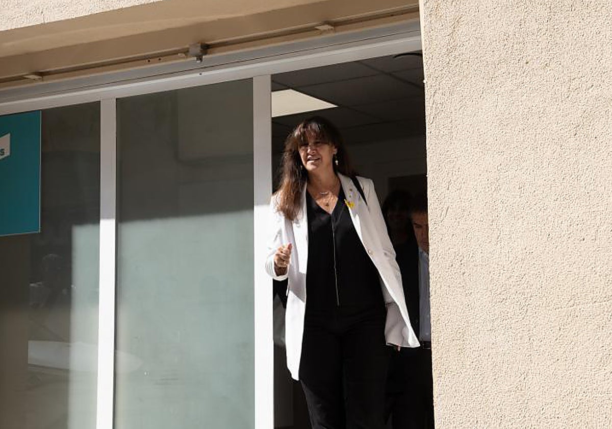 La expresidenta del Parlament Laura Borràs