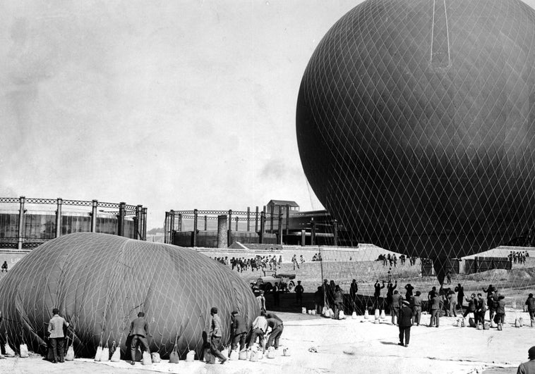 Del parque de El Retiro a Daganzo: el primer vuelo en globo de Madrid