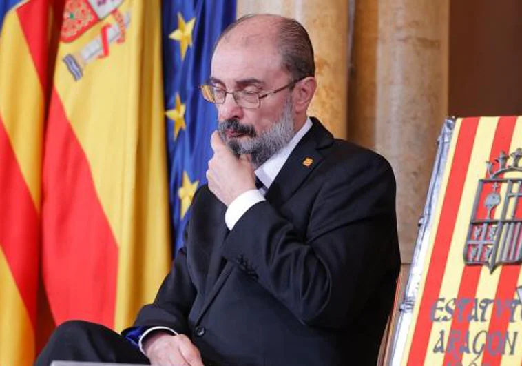El socialista Lambán se pliega al sanchismo y a Podemos para rebajar el delito de sedición