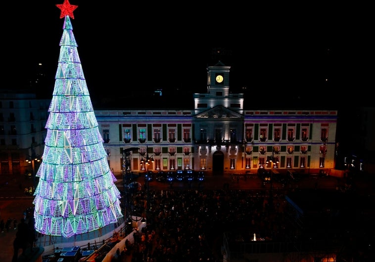 ¿Cuándo se encienden las luces de Navidad de Madrid?