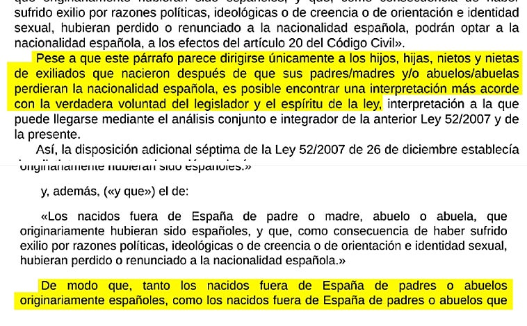 Imagen - Lo que interpreta la Instrucción de Justicia