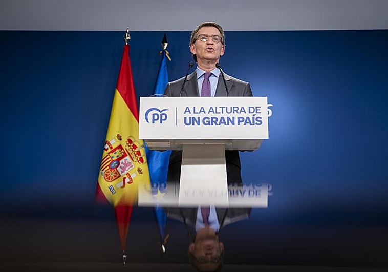 Lee aquí al discurso íntegro de Alberto Núñez-Feijóo sobre la anulación de la sedición