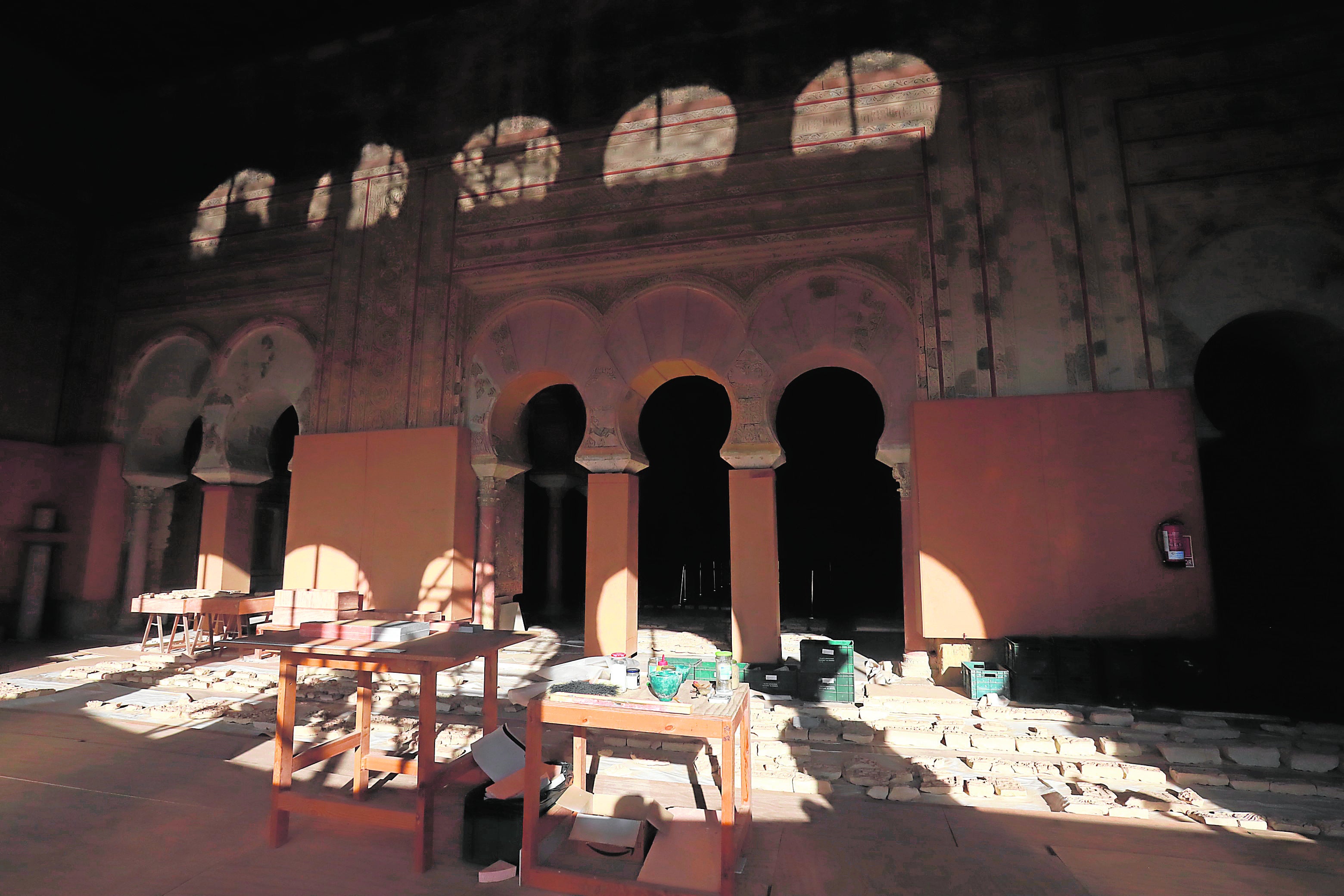 La Junta prevé la reapertura del Salón Rico de Medina Azahara en 2023