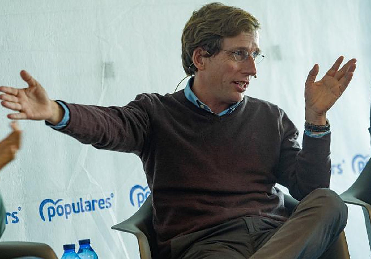 El alcalde de Madrid, José Luís Martínez-Almeida, interviene en un acto reciente