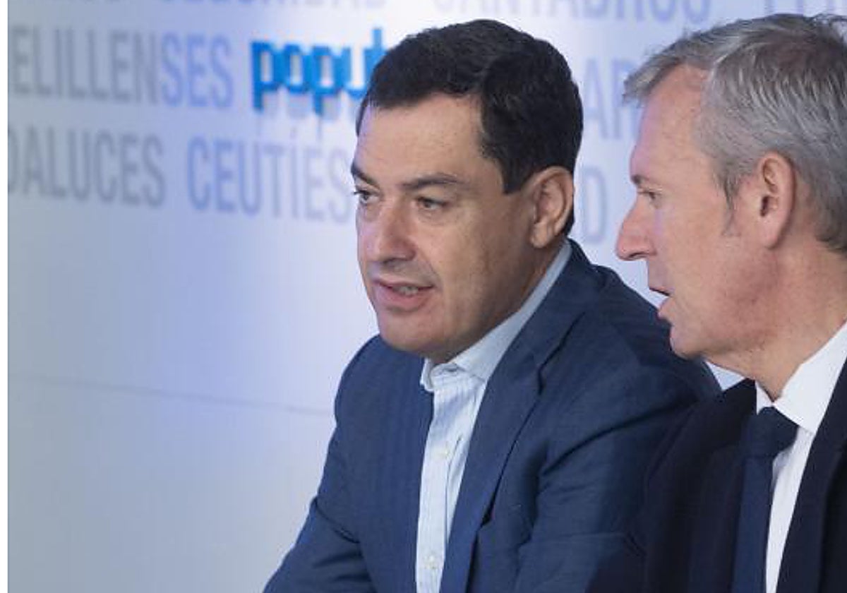 Juanma Moreno advierte del «grave error» de desnaturalizar delitos como la malversación «para perpetuar a Sánchez»