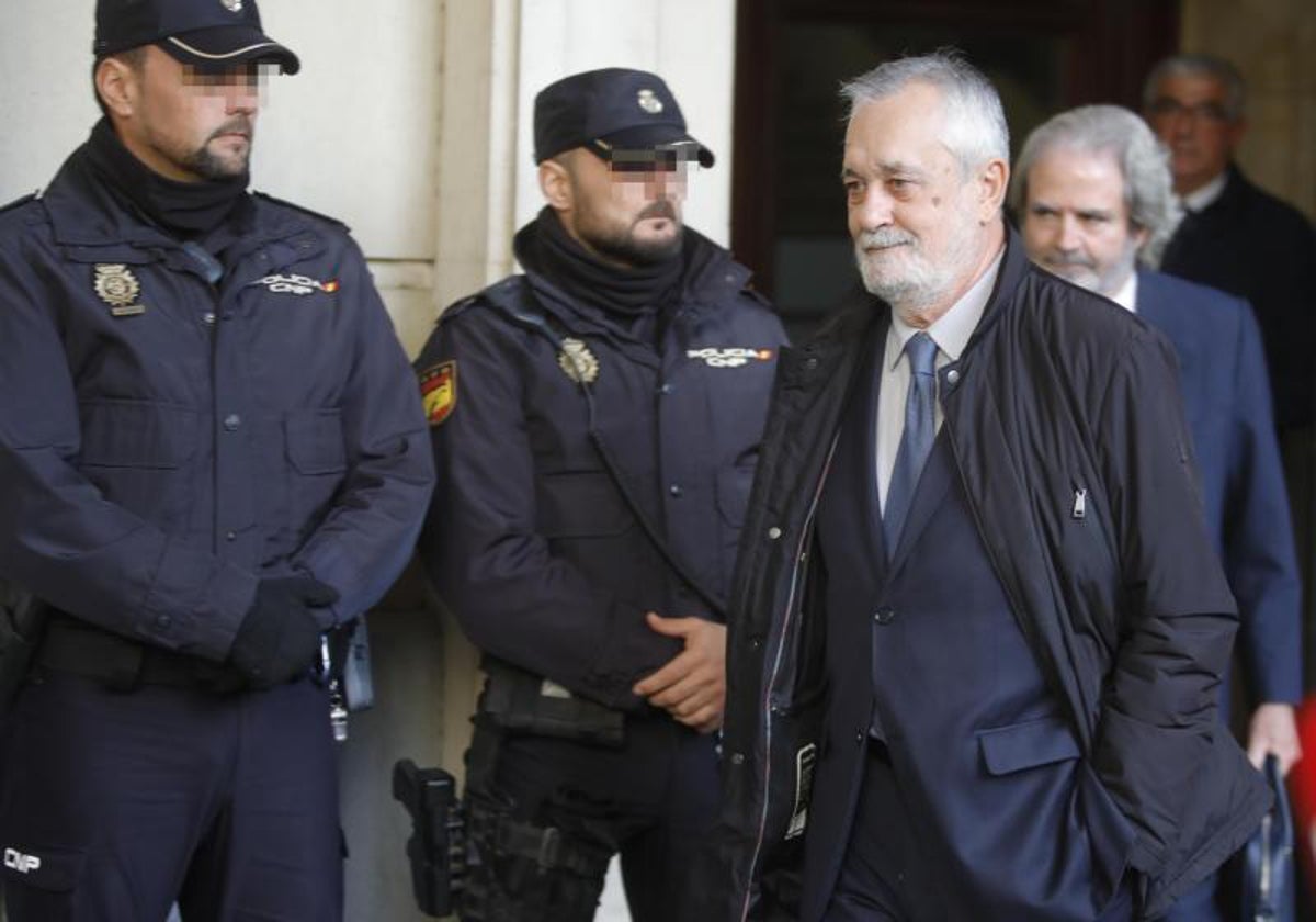 El expresidente de la Junta José Antonio Griñán