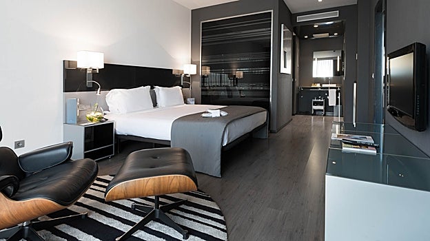 Imagen de la 'Suite Palace' del Eurostars Palace