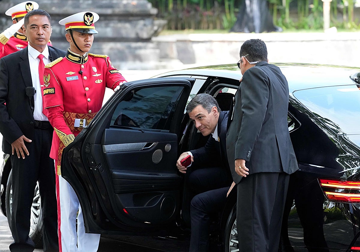 Sánchez, en la cumbre del G-20 en Bali