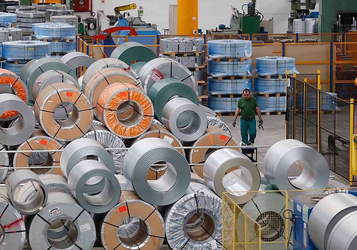 Interior de la planta de Silos Córdoba en el parque tecnológico de Rabanales 21