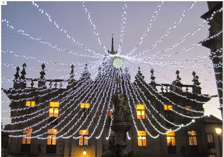 ¿Cuándo enciende las luces de Navidad en Santiago de Compostela?