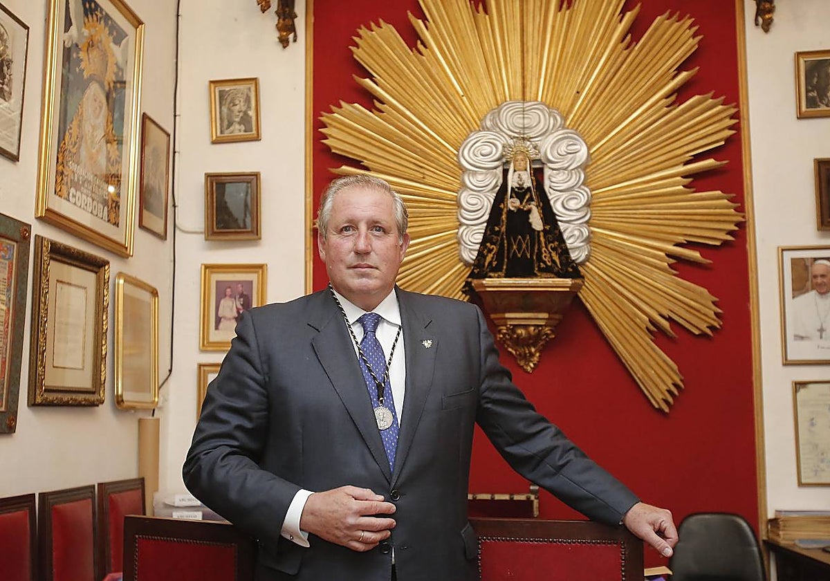 José María Herrero, hermano mayor de los Dolores para los próximos cuatro años