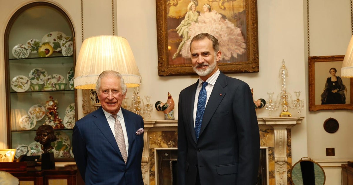 El Rey Felipe VI junto con Carlos III de Inglaterra