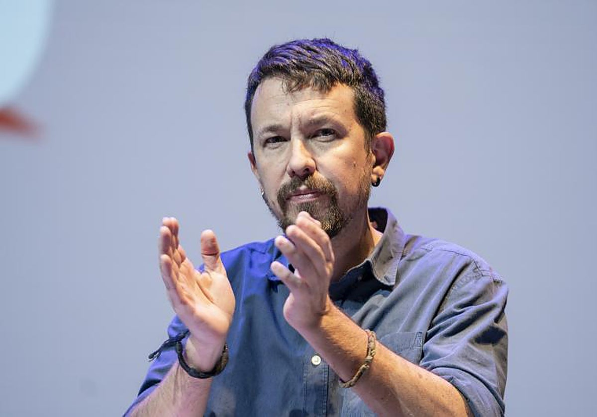 Pablo Iglesias durante la celebración de la Universidad de Otoño de Podemos