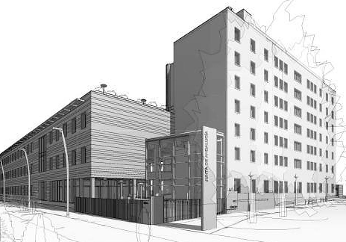 Aspecto que tendrán los antioguos juzgados tras su reforma