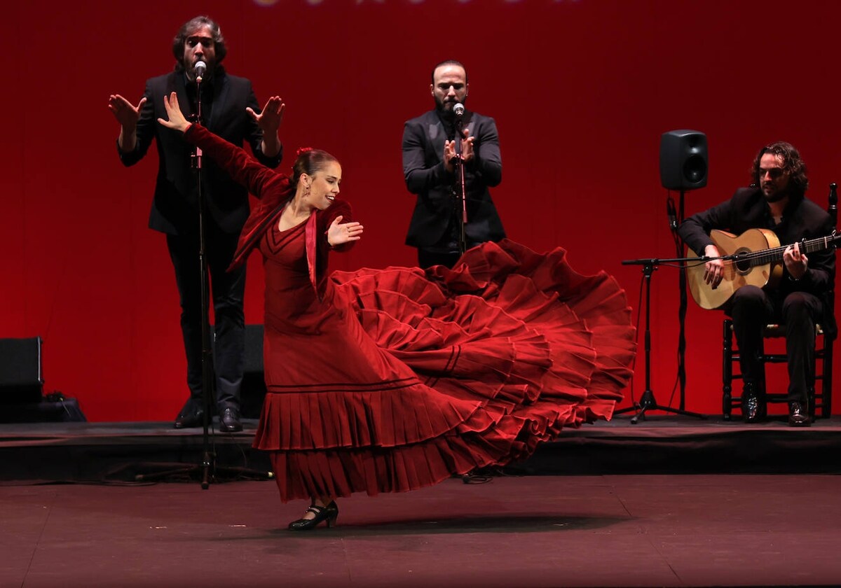 La granadina Irene Rueda en la última sesión de la final del Concurso Nacional de Córdoba