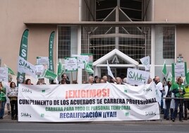 Médicos y enfermeros de toda Andalucía reclaman al SAS que cumpla los acuerdos de la Carrera Profesional