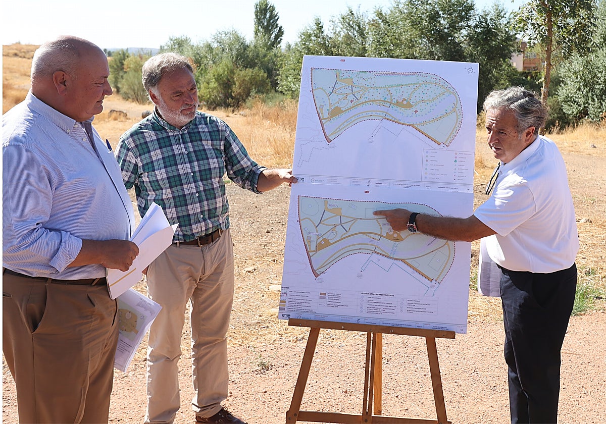 El edil de Urbanismo, en la presentación de la segunda fase del parque de Levante
