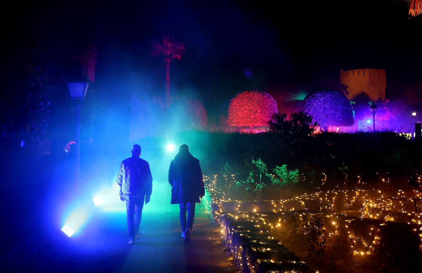 El deslumbrante espectáculo nocturno del Alcázar de Córdoba, en imágenes