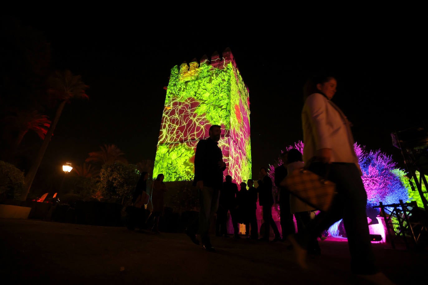 El deslumbrante espectáculo nocturno del Alcázar de Córdoba, en imágenes