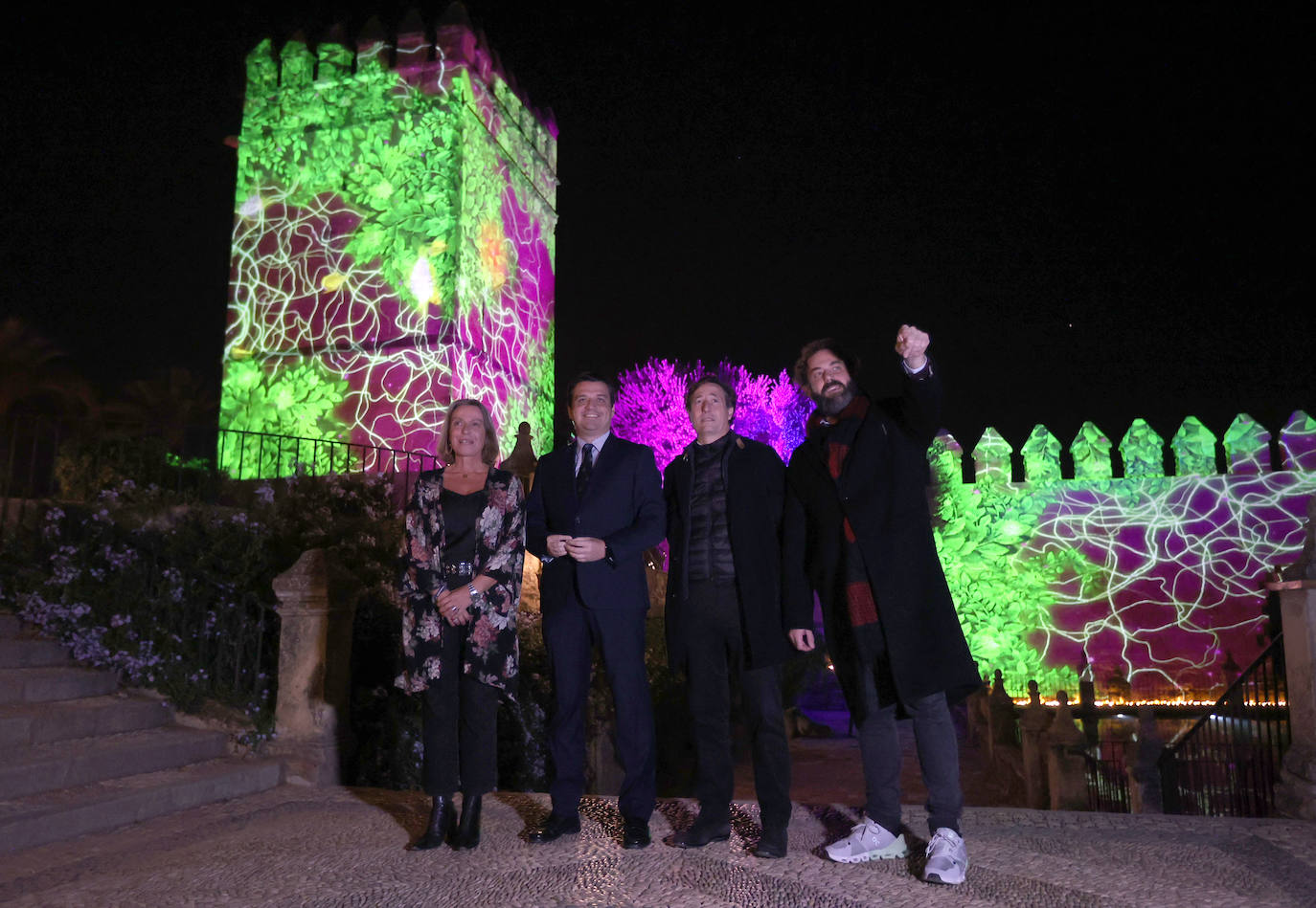 El deslumbrante espectáculo nocturno del Alcázar de Córdoba, en imágenes