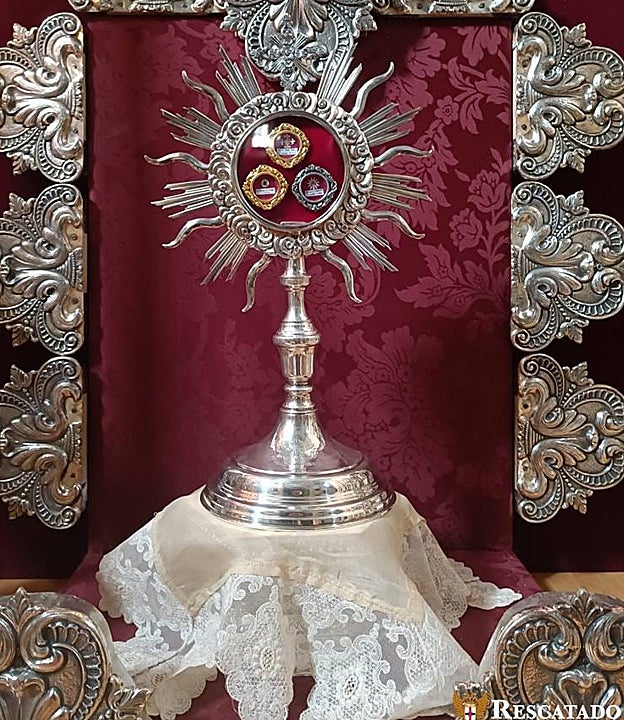 El relicario de San Juan Bautista de la Concepción y de las dos beatas italianas