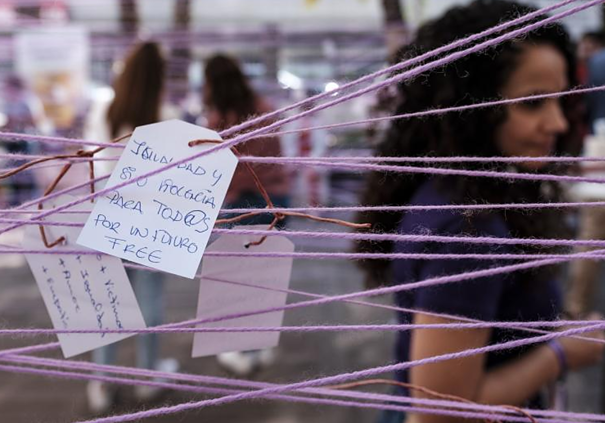 Mensaje de igualdad y no violencia en el acto de conmemoración del 25N en Las Palmas