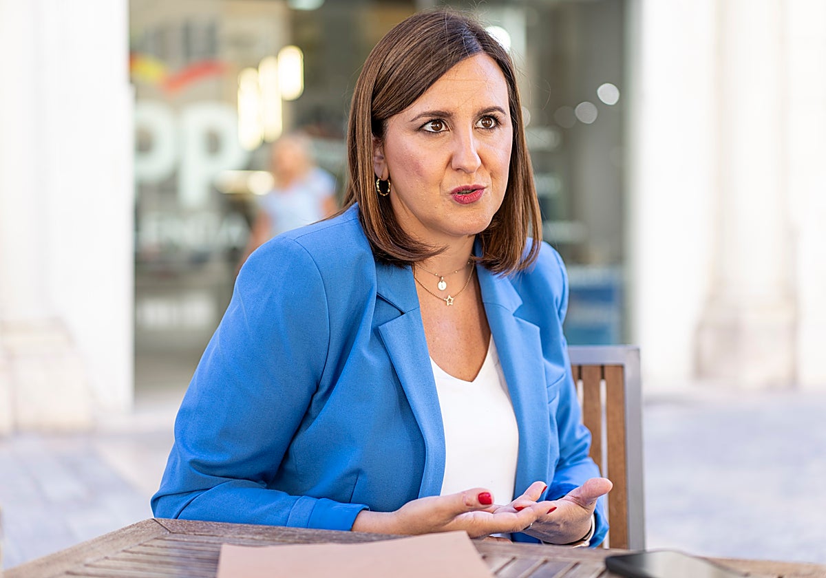 Imagen de la candidata del PP al Ayuntamiento de Valencia, María José Catalá