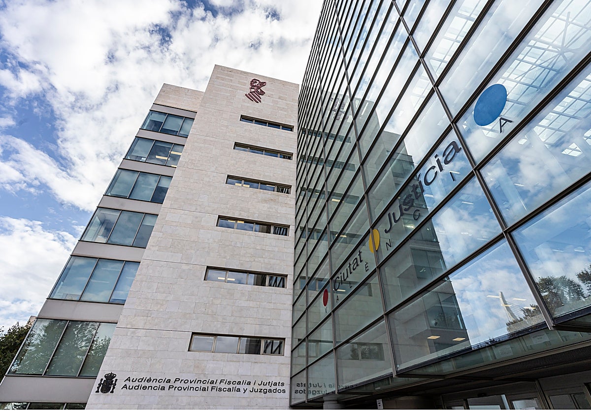 Imagen de archivo de la Ciudad de la Justicia de Valencia